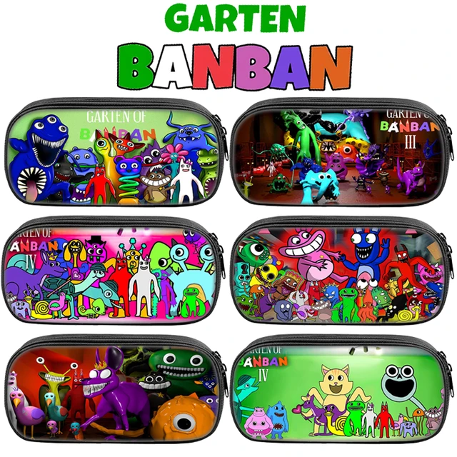 Jogo garten de banban cosméticos casos lápis saco de papelaria grande  capacidade caso de lápis caixa de maquiagem viagem escola crianças caneta  saco - AliExpress