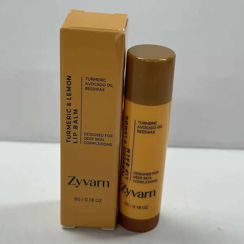Revitalizing Lemon Turmeric Lip Balm - Deep Nourishment & Moisture, Gentle Exfoliation, Winter Defense Against Dryness