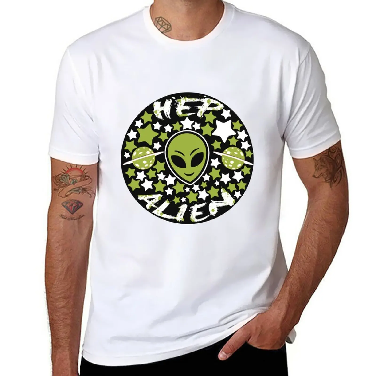 

New Hep Alien T-Shirt Tee shirt Men's clothing