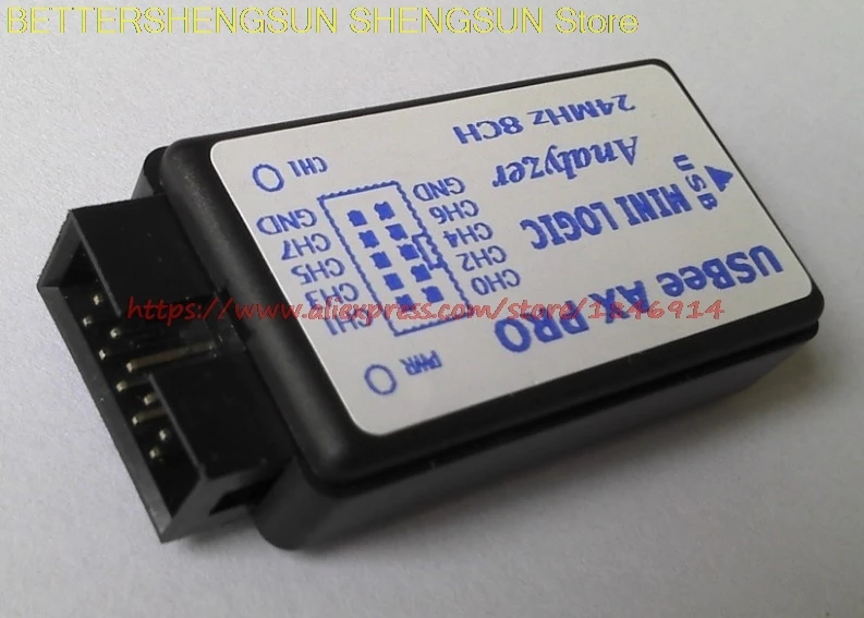 

Логический анализатор USBEE AX PRO, образец 24 м. Мини-версия