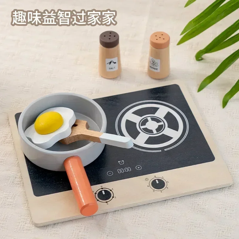 Pretend Cooking Toys Pretend Play Kitchen Toys Preschool Role Play Miniature Simulation Kitchen Toy for Handcraft Furnishings