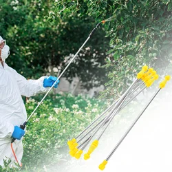 6pcs Garden Sprayer Rods Agricultural Sprayer Wands Long Rods Replacement Stretchable Rods(Random Style)