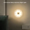 Motion Sensing Wall Lamp, Usb Rechargeable Led Night Light, Used For Wardrobe, Hallway, Bedside, Bathroom, Night Lighting 3