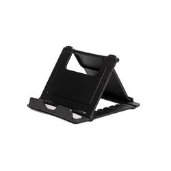 Compact and Versatile Folding Plastic Stand (Black)
