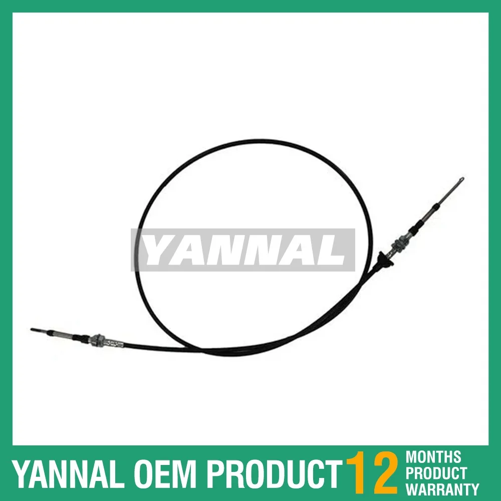 

Hand Throttle Control Cable 121335A1 For Case IH For Backhoe Loader 580L 590SL