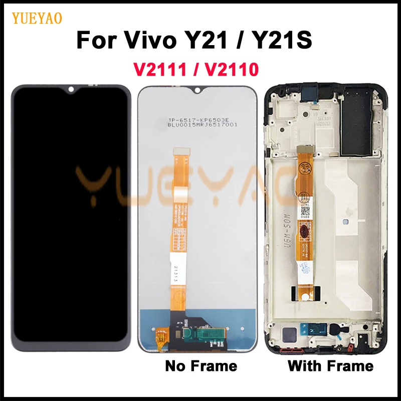 Lcd Display Black For Vivo Y21 V2111 