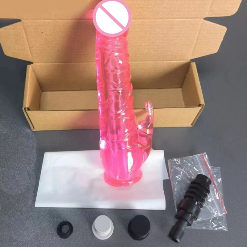 Fun accessories for hot fascia gun Massage head retrofit replacement head dildo G-spot vibration clitoral stimulation