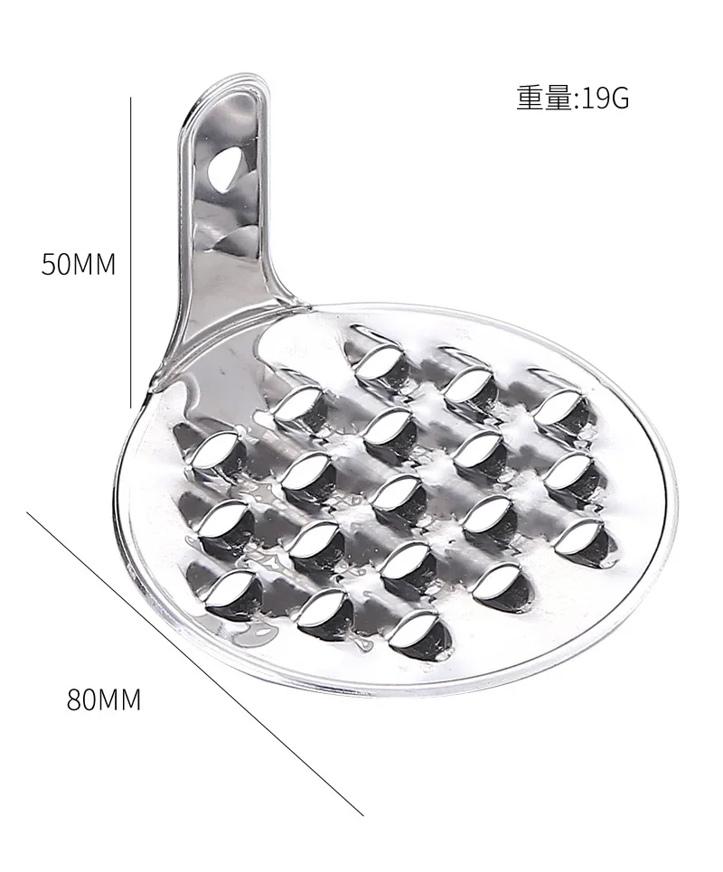 1/2pcs Practical Stainless Steel Jelly Scraping Rotate Macroporous Household Jelly Scratch Knife Tool Bean Cold Noodle