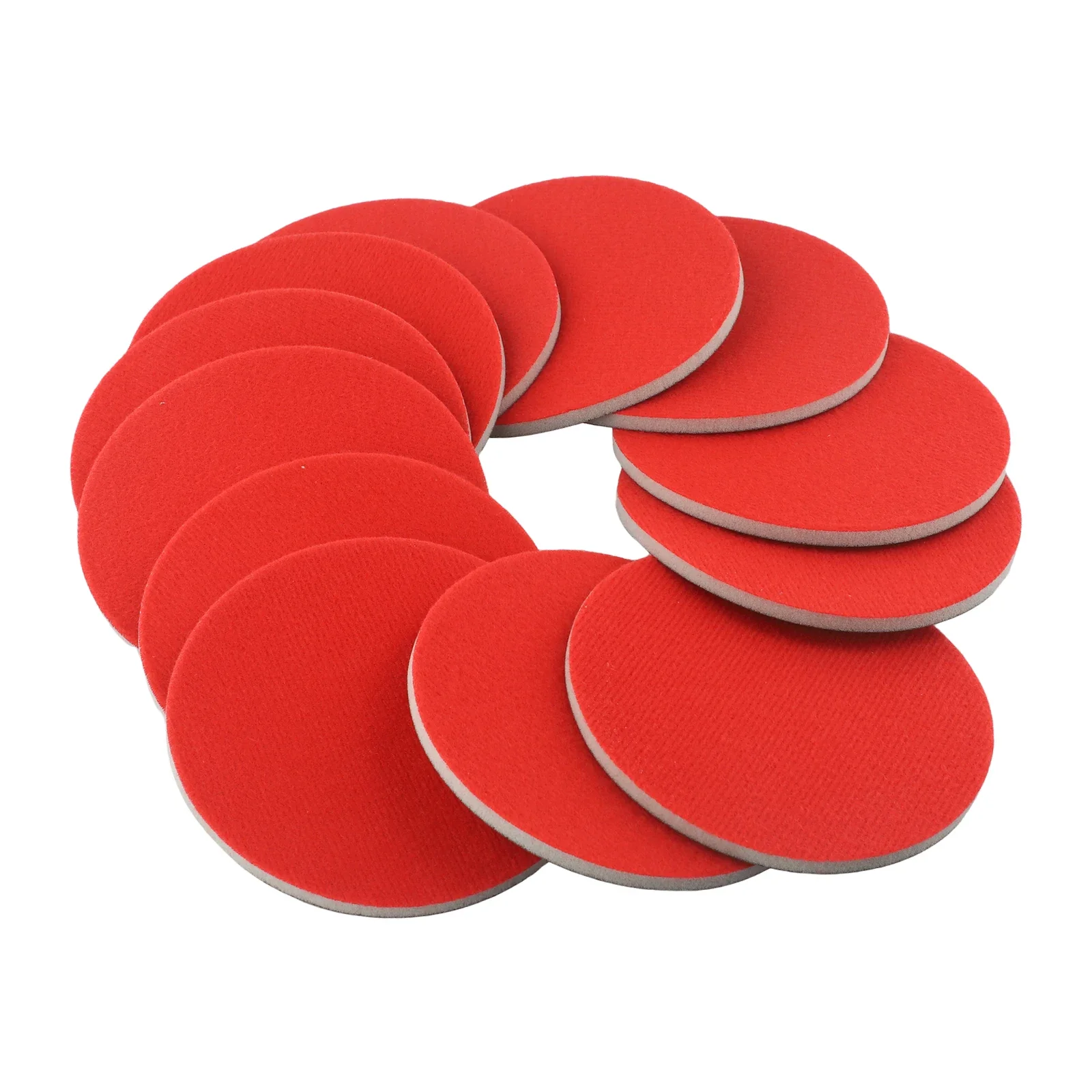 12/24 Pieces Compact Bowling Sanding Pads Scratch Removal Deep Polishing Professional Bowling Ball Resurfacing Kit Tool