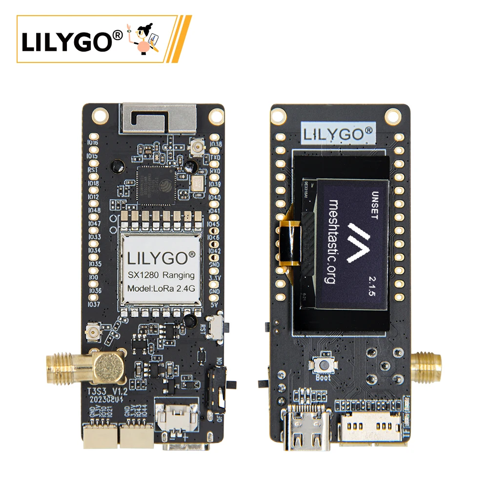 LILYGO T3S3 V1.2 ESP32-S3 LoRa SX1280 SX1262 SX1276 Development