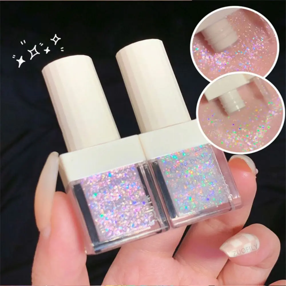 

Pearlescent Highlighter Mini Fine Brush Makeup Tool Face Shimmer Gel Diamond Eye Shadow Liquid Eyeshadow Eye Glitter