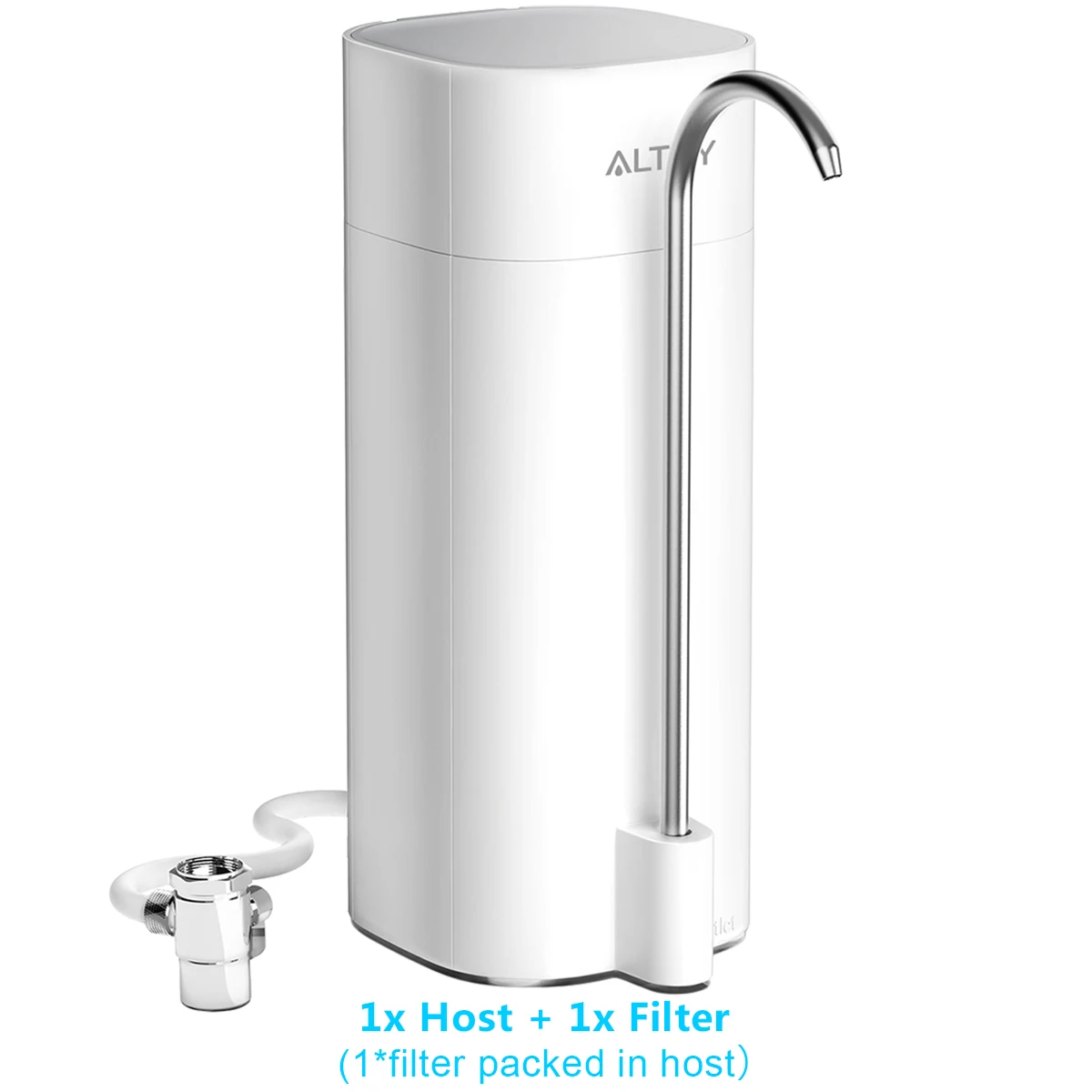 ALTHY Countertop Faucet Drinking Water Filter Purifier Ultrafiltration System, Reduces 99% , Chlorine, Heavy Metals,Odor