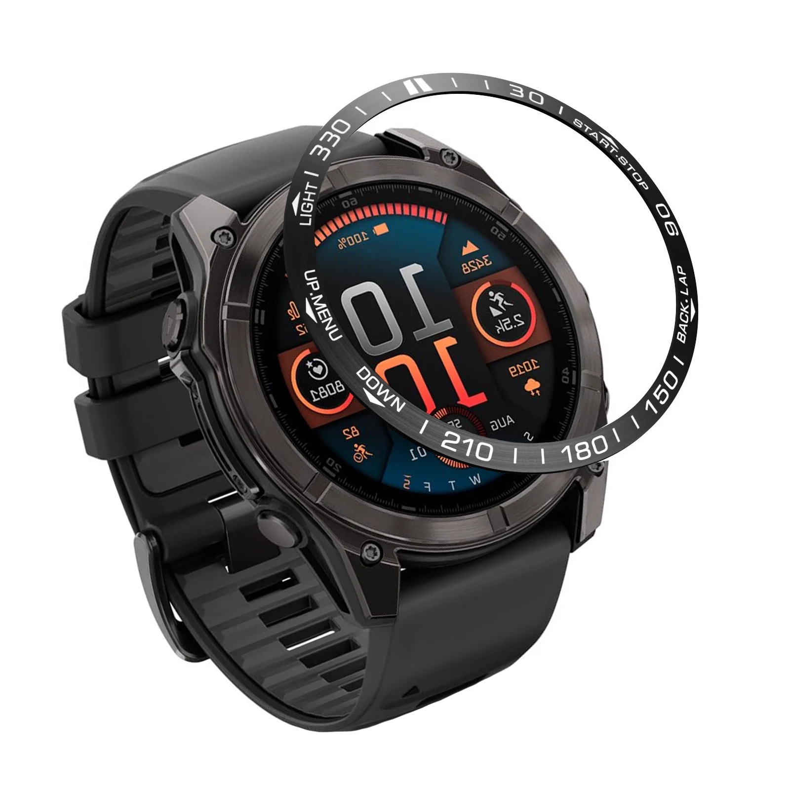 Premium Metal Bezel Protective Cover Ring