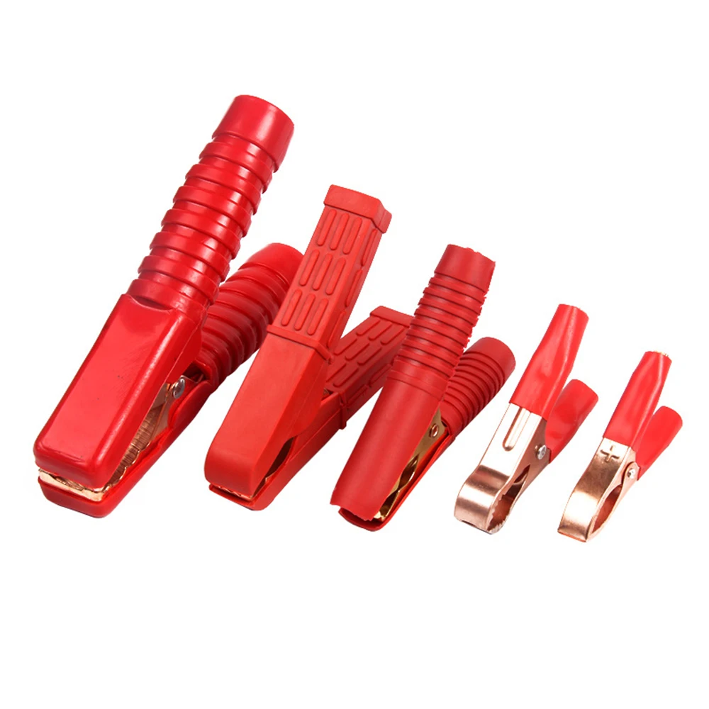 8PCS(4 Pairs) Alligator Clips Pinces Crocodile Clip Car Caravan Van Battery Test Clip Connector Plug Power Alligator Clamps alligator clips test clip alligator clip adapter