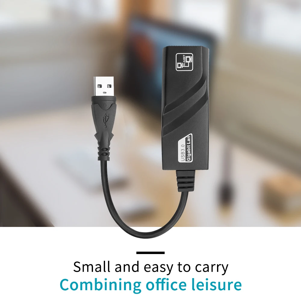 GRWIBEOU 1000Mbps 유선 USB 3.0 TypeC USB To Rj45 Lan 이더넷 어댑터 RTL8153 PC Macbook Windows 노트북용 네트워크 카드