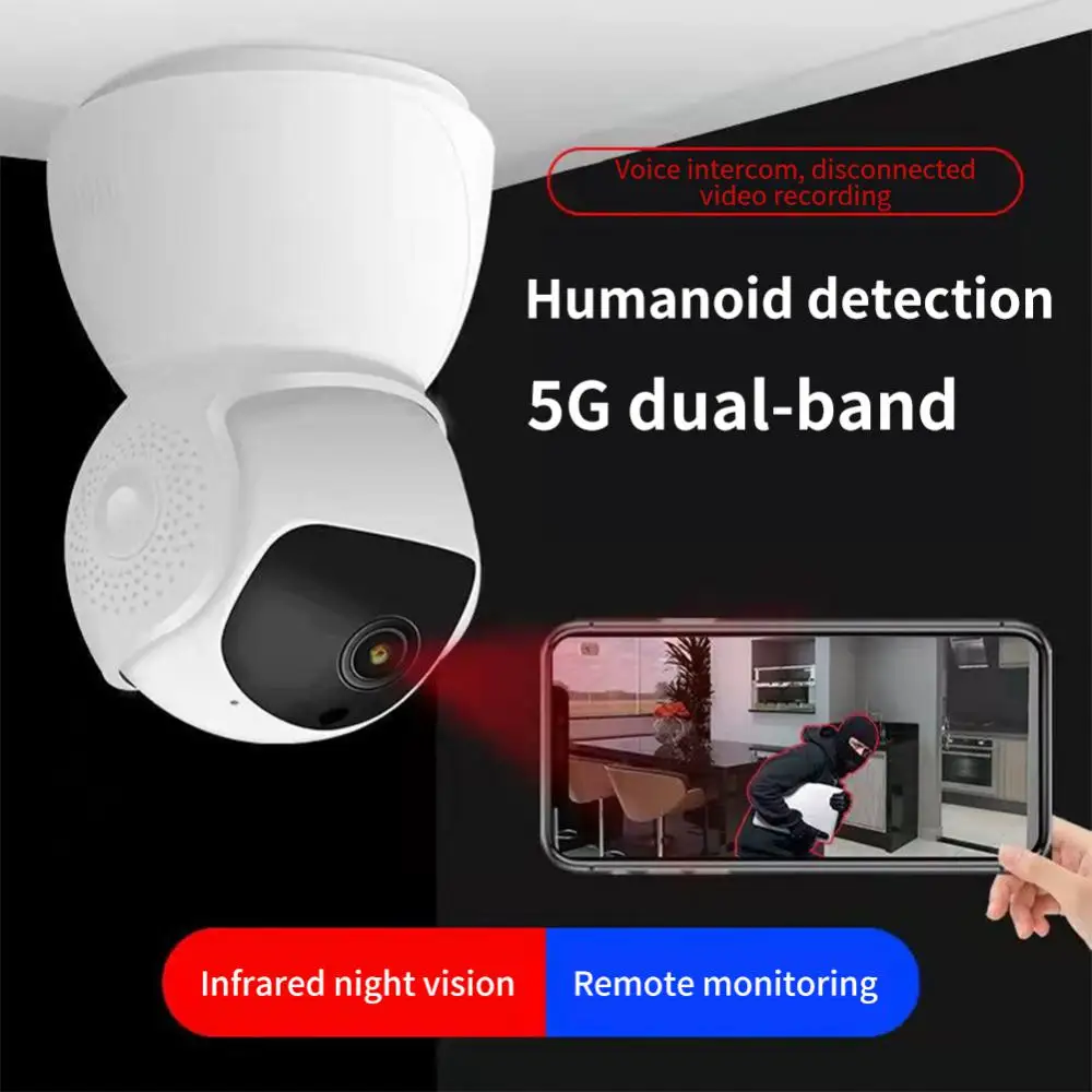

Беспроводная Ip-камера видеонаблюдения с автослежением, 1080p, 2 МП