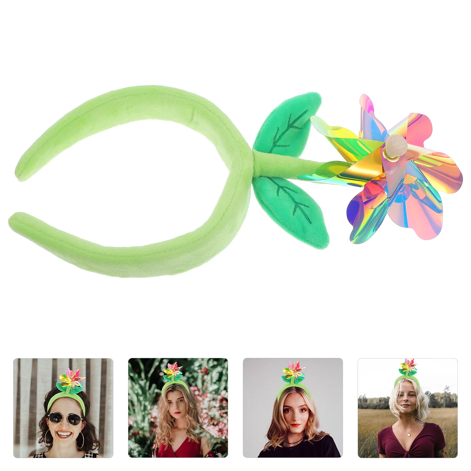 

Windmill Grass Headband for Party Cartoon Headbands Women Fabric Womens Creative Women's Girl