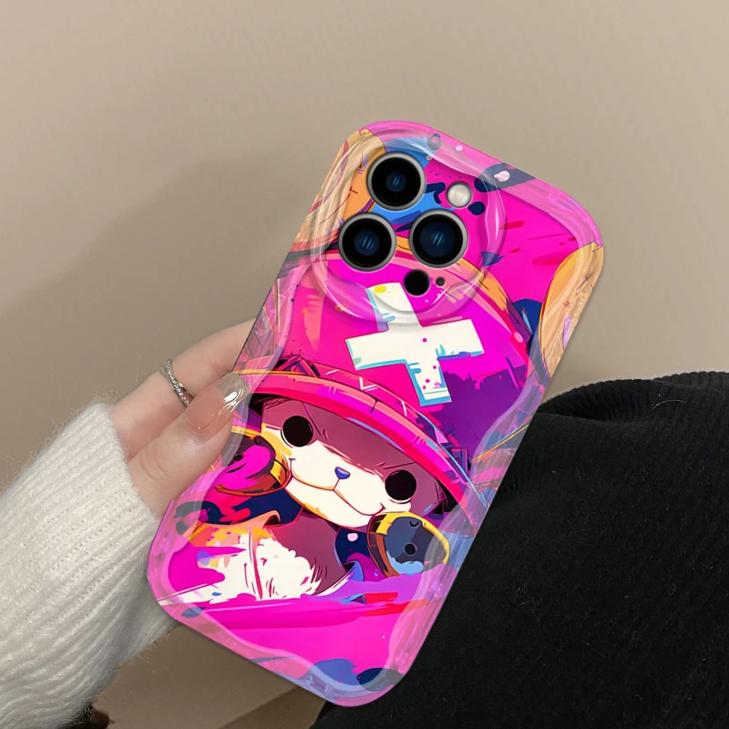 iPhoneアクセサリー chopper One Piece Anime Chopper Cute For Apple iPhone 15 14 13 12 11