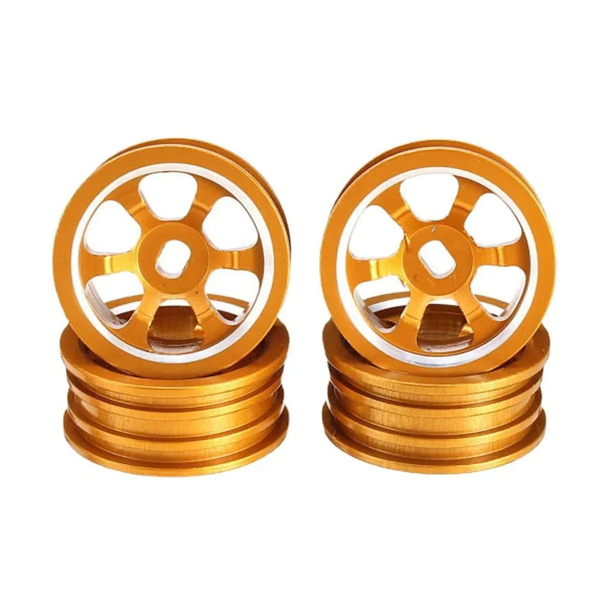 

4Pcs 1:28 Plastic Wheel Tires W/ Wheel Rims for WLtoys K969 K989 Trucks