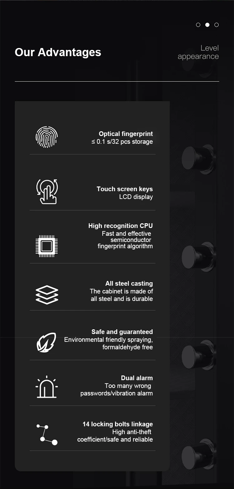 Рисунок 6 - Сверхмощный стальной Противоугонный шкаф для офиса