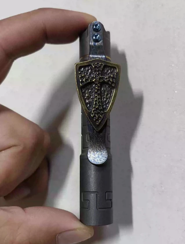 

EDC TC4/маленький фонарик из титанового сплава с прищепкой для задней панели