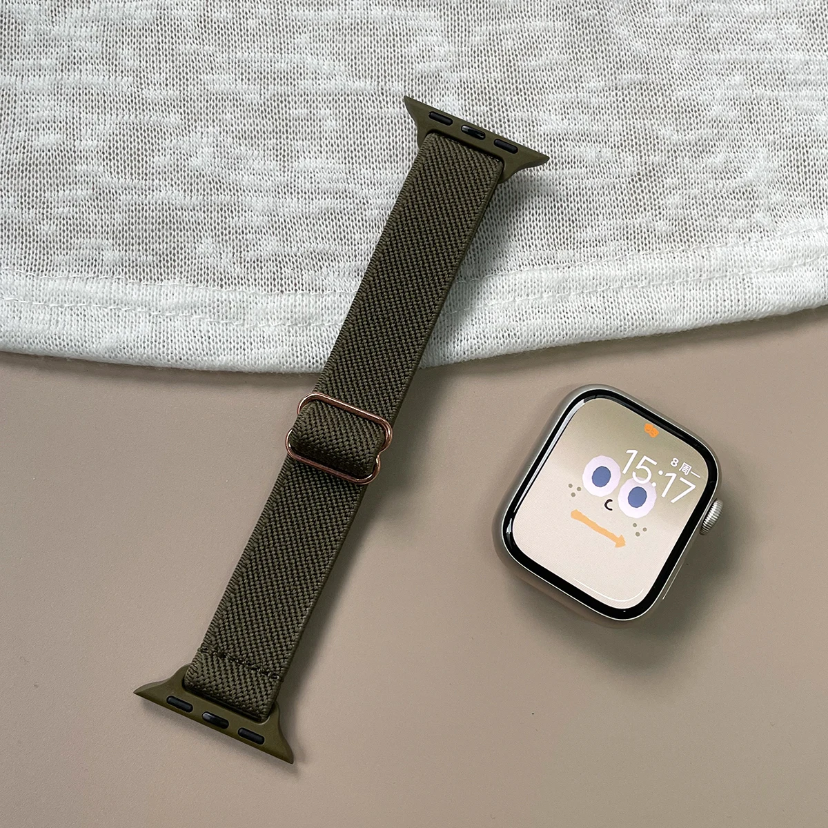 ตัวเลือกสินค้า สายนาฬิกาไนลอนบางสำหรับ Apple Watch