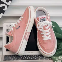 New Fashion Pink Canvas Shoes for Men Comfortable Low Cut Men's Vulcanize Shoes Big Size 46 Flat Casual Shoes Men Espadrilles 2
