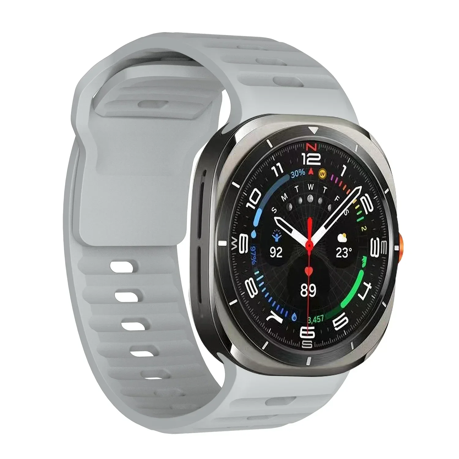 Silicone Strap for Smartwatch - Ultra Durable Band with Modern Design