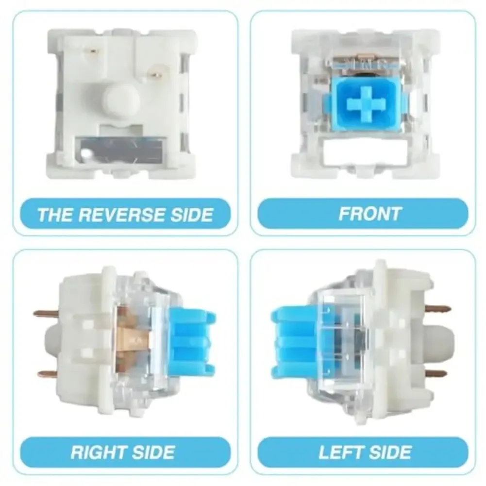 Hot Swap Mechanical Gaming Keyboard Switches Axis Shaft Switch for DIY Mechanical Keyboard Switches Linear Switch