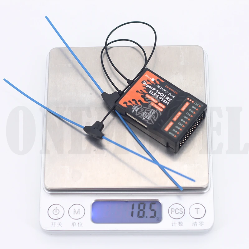 BETAFPV SuperP 14CH PWM Diversity Receiver ELRS 2.4Ghz/915MHz with Dual Antenna Dual Reception For RC FPV aircraft  Boats Drones 3