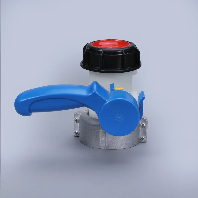 Attacco Per Tubo IBC Valvola A Farfalla: Connettore In Polipropilene DN40 Per Serbatoi, Diametro 62 Mm - 2