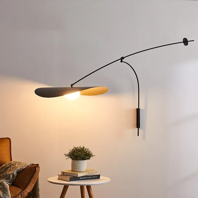 Modern Bedside LED Wall Lamp For Living Room Bedroom Study Room Sofa Long Arm Adjustable Wall Light Bedroom Bedside Reading Room - 5