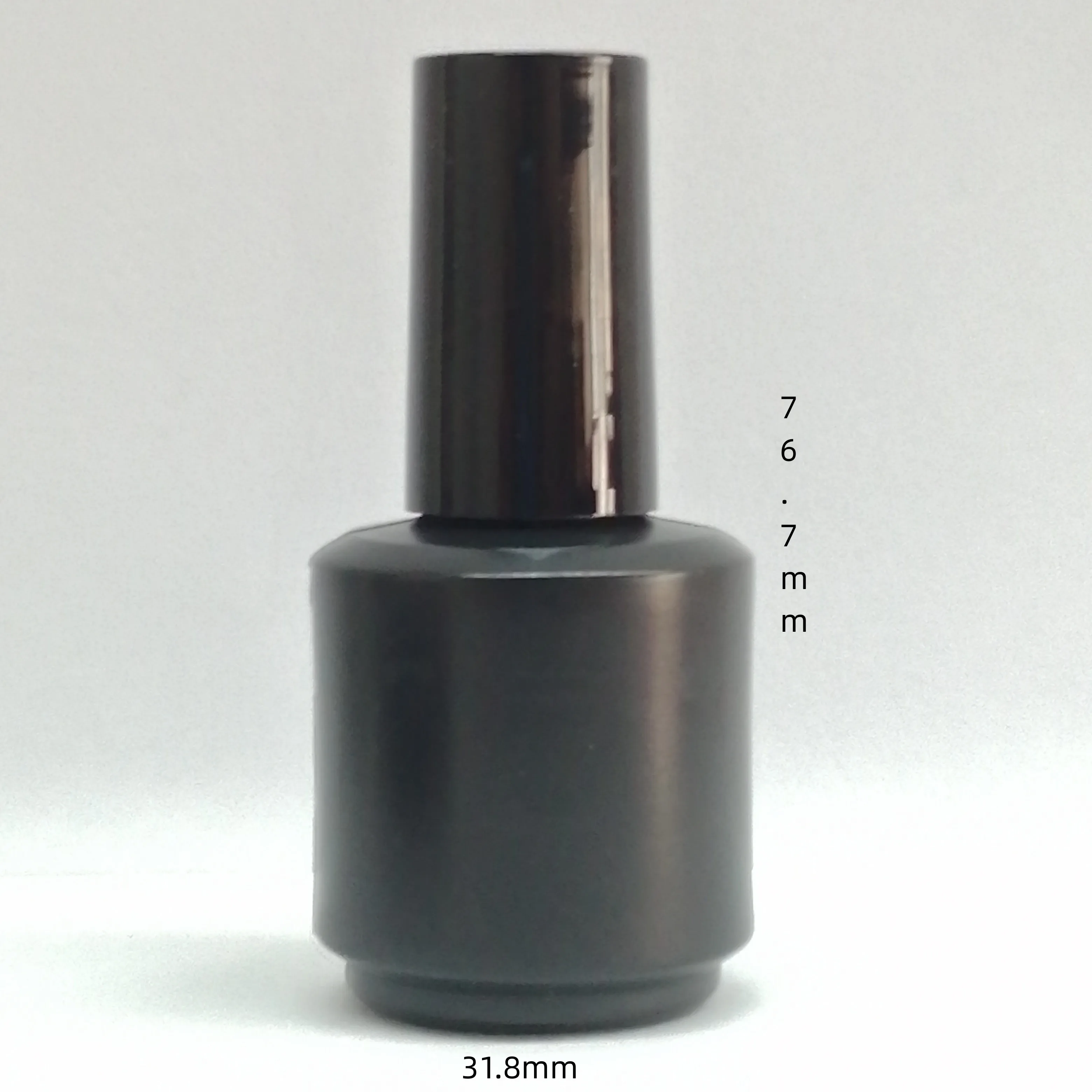 15ml 2 pcs UV Gel Matte Top Coat Nail Polish high quality Transparent top Gel 2