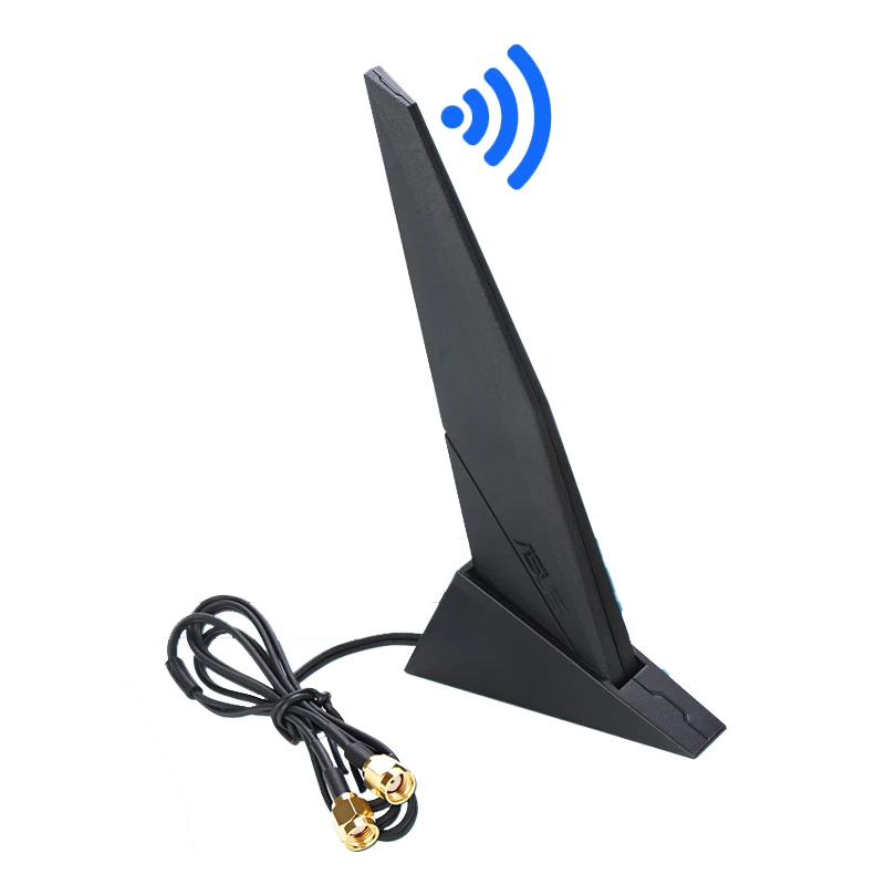 Wifi Antenna Antenna Signal Booster 2T2R Tri-Band 2.4G 5G 6G Booster for ASUS ROG Z390 Z490 X570 B460 B360 PC Motherboard Router Network Card