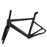 Vélo de route en carbone V/jante/frein à disque cadre de vélo de route en Fiber de carbone 1
