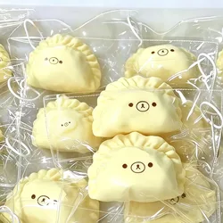 Ultra - Soft Squishy Dumpling Bear - Cute Sensory Stress - Relief Gift (Dumpling yellow)