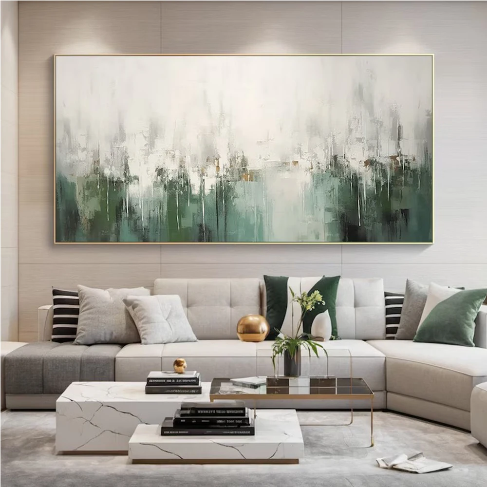 Beige Black Abstract Art 6