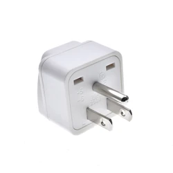 Universal International Power Adapter - Type B, 10A Charger - US 3pin white