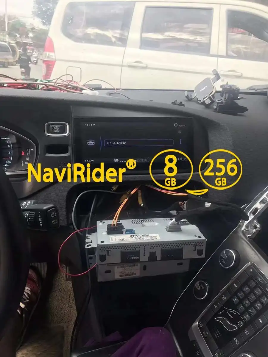 8.8" Android 13 Car Stereo Radio For Volvo V40 2011-2018 Multimedia Video Player