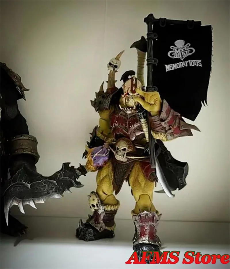 メモリートイwf限定版アクションフィギュア、冒険ワールド、orc
