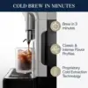 Machine with Cold Brew, Automatic Hot & Cold Milk Frother for 50+ One Touch Recipes, Built-in 6