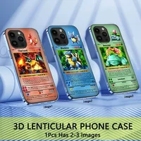 Poke  Anime 3D Phone Case for IPhone,SAMSUNG,,Xiaomi/Redmi,ect. Creative Phone Cover Gift