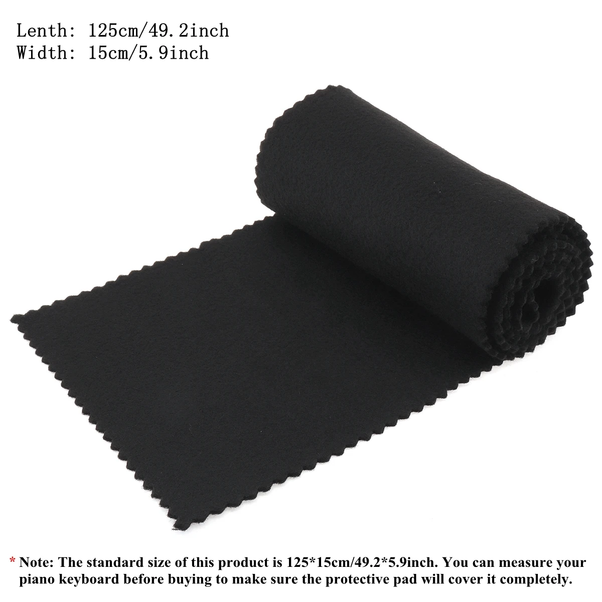 Soft Nylon Cotton Piano Keyboard Dust Cover Cloth for All 88 Key Piano or Soft Keyboard Cover Accessories piano cover