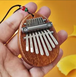 Compact Wooden 8 - Tone Thumb Piano (Mini model)