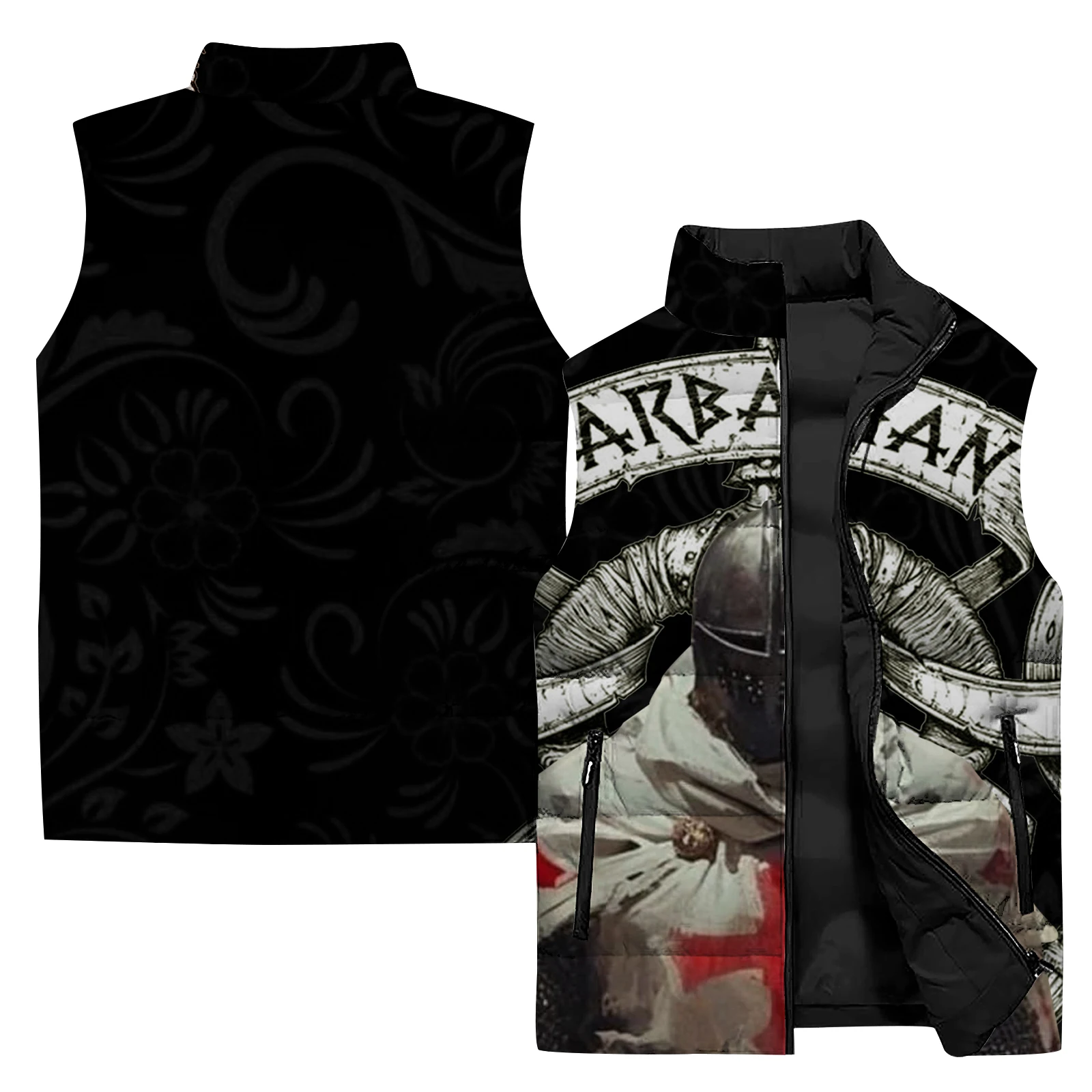 thumbnail image 1 of Chaquetas de armadura para hombre, chaleco de camping duradero de invierno para hombre, chaleco de caballero con impresión 3D, cálido y fresco, chalecos de alta calidad para hombre, abrigo de trabajo, 1 of 4