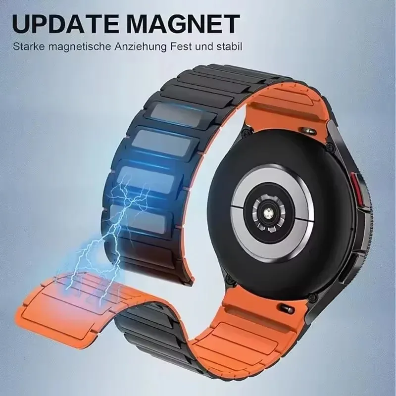 Magnetic Silicone Wristband Strap - Premium Smartwatch Accessory