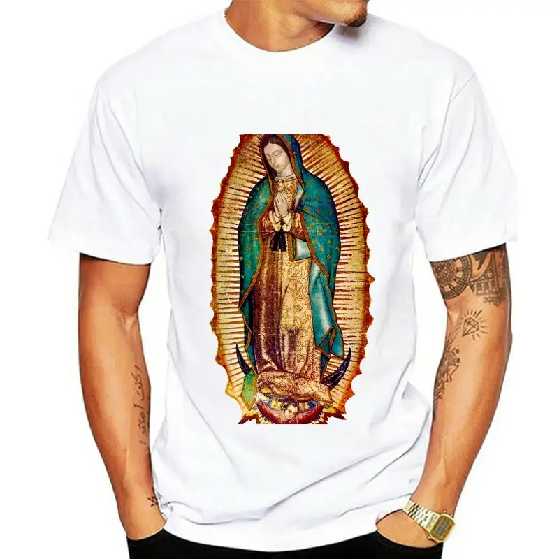 Реплика о богороде Гуадалупе тильма, футболка с надписью «Богородица духалупа», «Богородица Мариана»