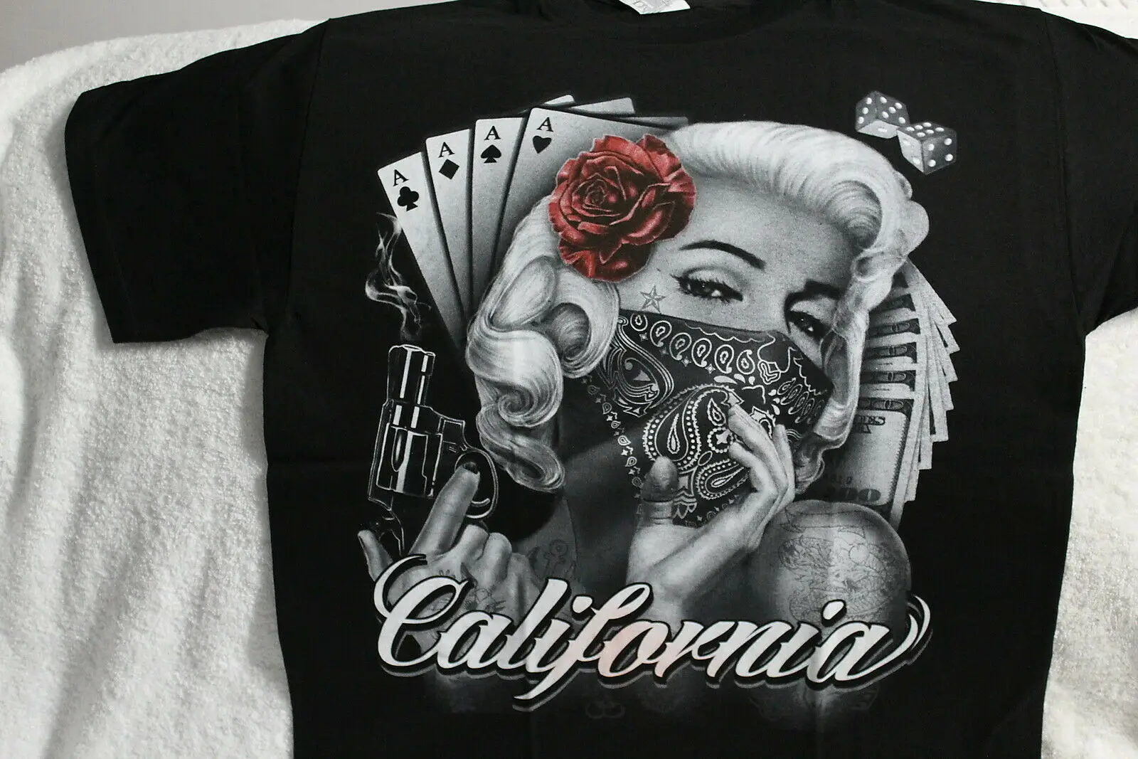 Marilyn Monroe Wear Bandanna Gangsta  iPhone Wallet for Sale by  ThatMerchStore