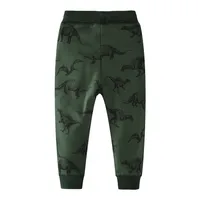 Jumping Meters 2-7T Boys Girls Sweatpants Trousers Autumn Spring Dinosaur Drawstring Baby Trousers Pants Sport Harm Kids Pants 2