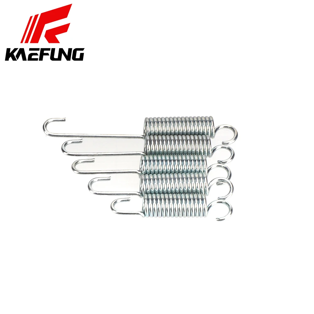 Motorcycle Kickstand Spring Replacement – Durable Silver Metal Stand Return Accessory